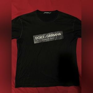 Dolce & Gabbana Logo Tape T-Shirt